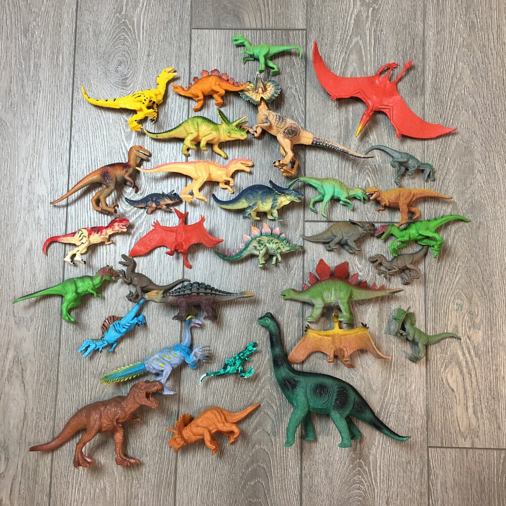 30 pieces Plastic Dinosaurs Boys Girls